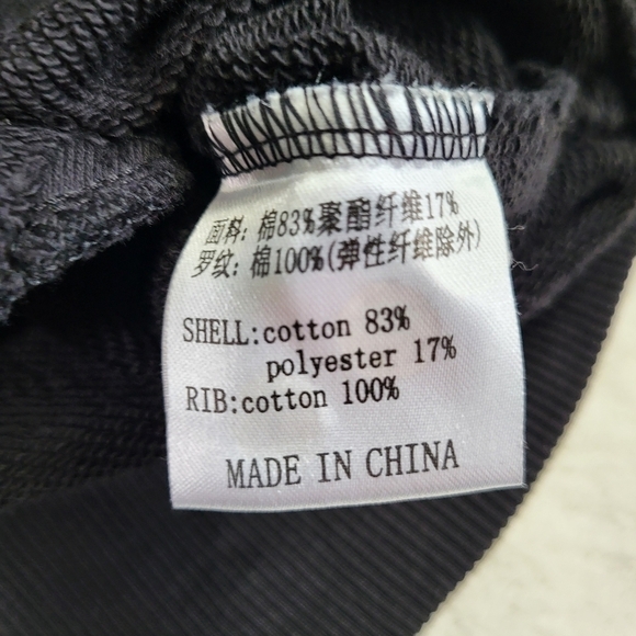 LI-NING Transit Hoodie. Red, Blue & Black. Men's Large. Cotton Blend. - Picture 12 of 15